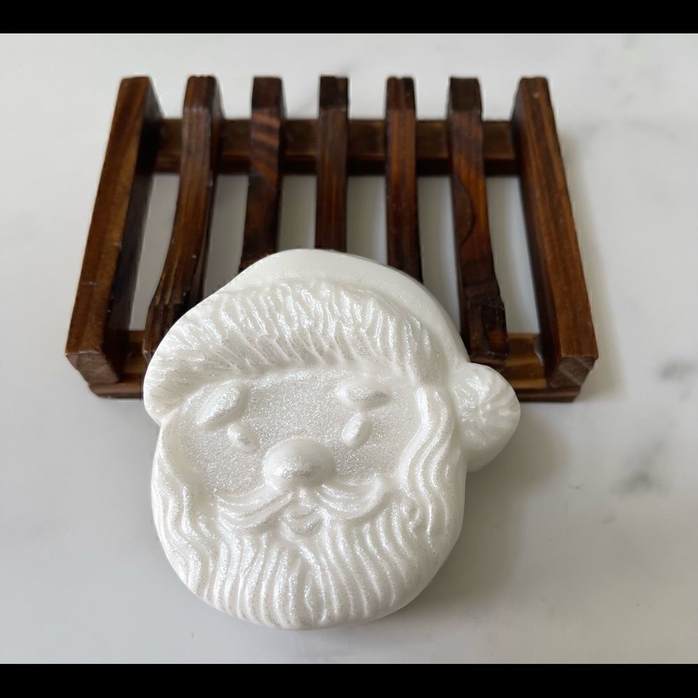 Santa Clause soap bars 🎅🏼- Natural Shea butter soap-SET OF 3 - Picture 3 of 7